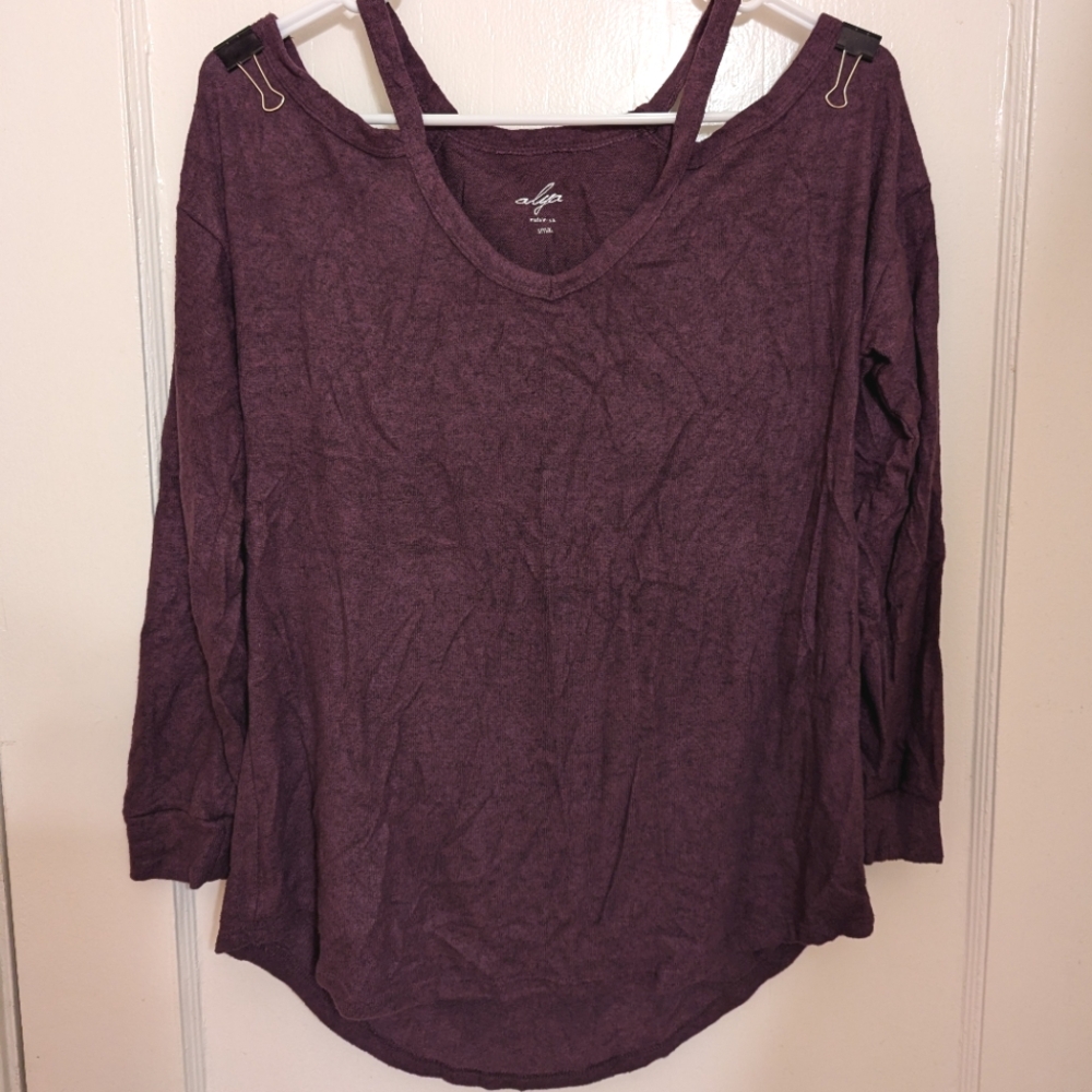 Francesca's Off Shoulder Sweater